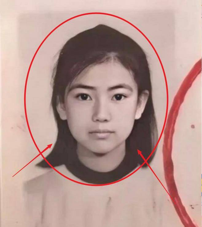 原创41岁高圆圆颜值有多优越看清她小学证件照有无整容很显然