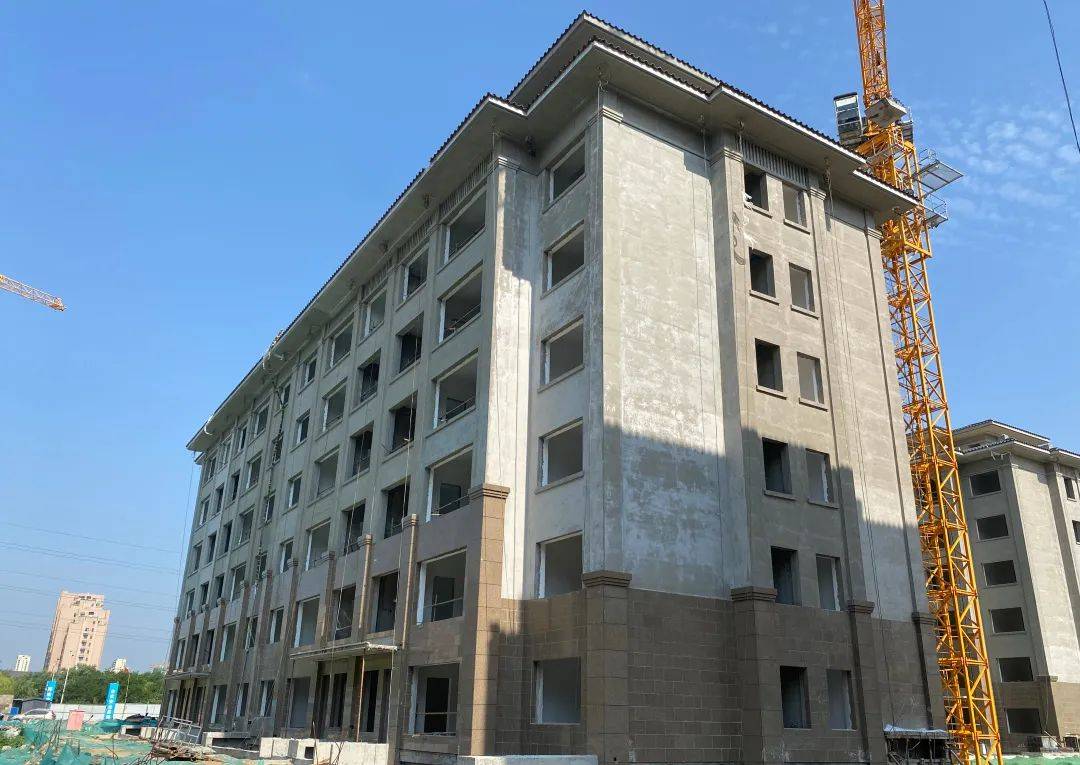 6月份美达原山天颐最新工程进度11819六层电梯洋房即将加推
