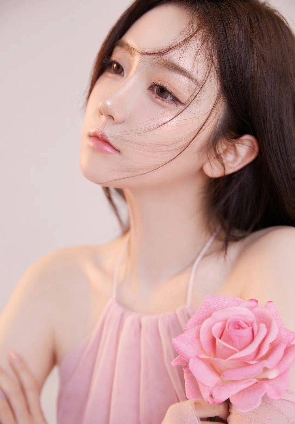 校花抹胸装性感写真合集_校花_写真