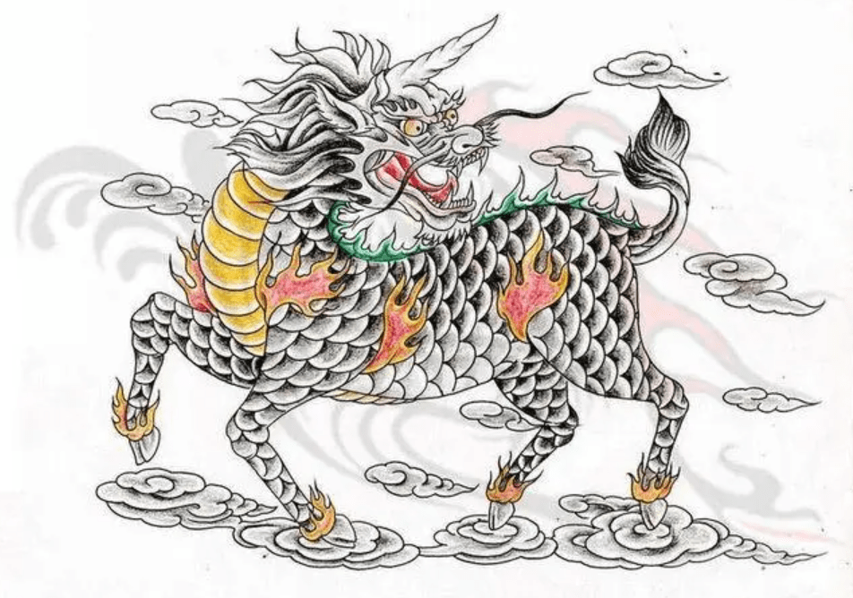 麒麟,很多人认为,这可能是远古长颈鹿科的成员.