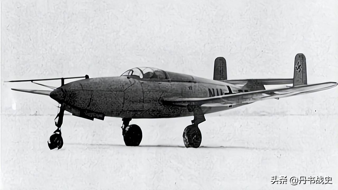 原创二战德国he280喷气式战斗机一个败给me262的早期设计