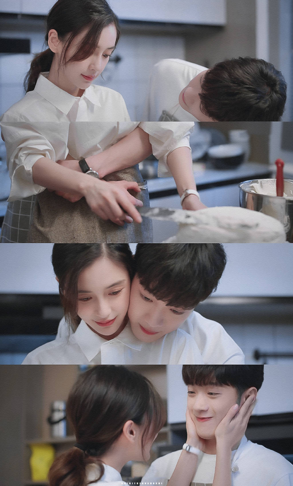 赖冠霖真的好会亲直接将baby抱上桌子吻网友这根本把持不住