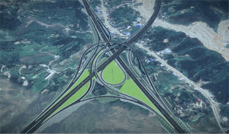 中国能建葛洲坝路桥公司承建的利川至咸丰高速公路项目开工