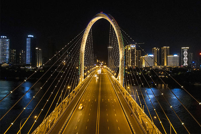 城市夜景高清 效果图图片