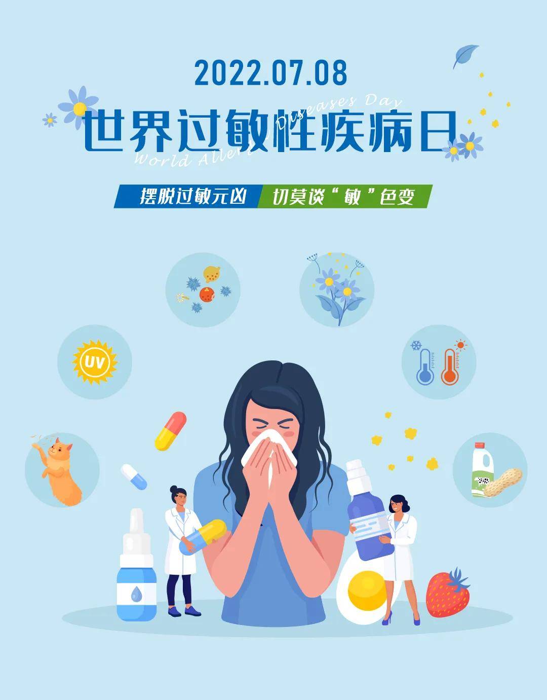 世界过敏性疾病日,让我们好好聊一聊过敏这件事.