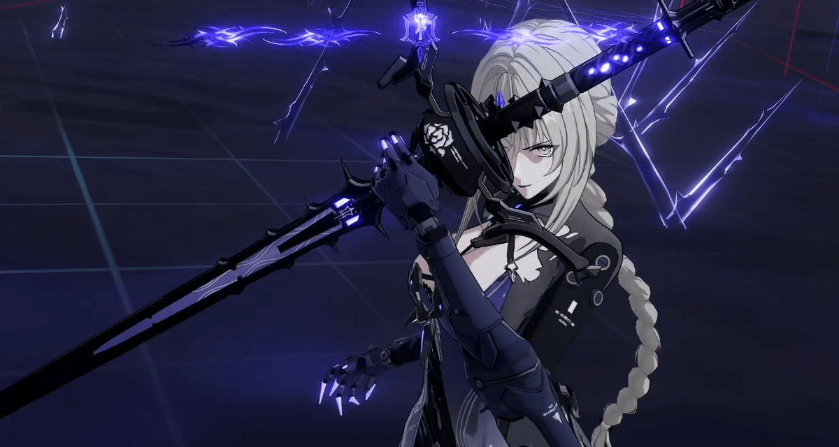 [战双]saber 魔女双形态比安卡_角色_深痕_机体