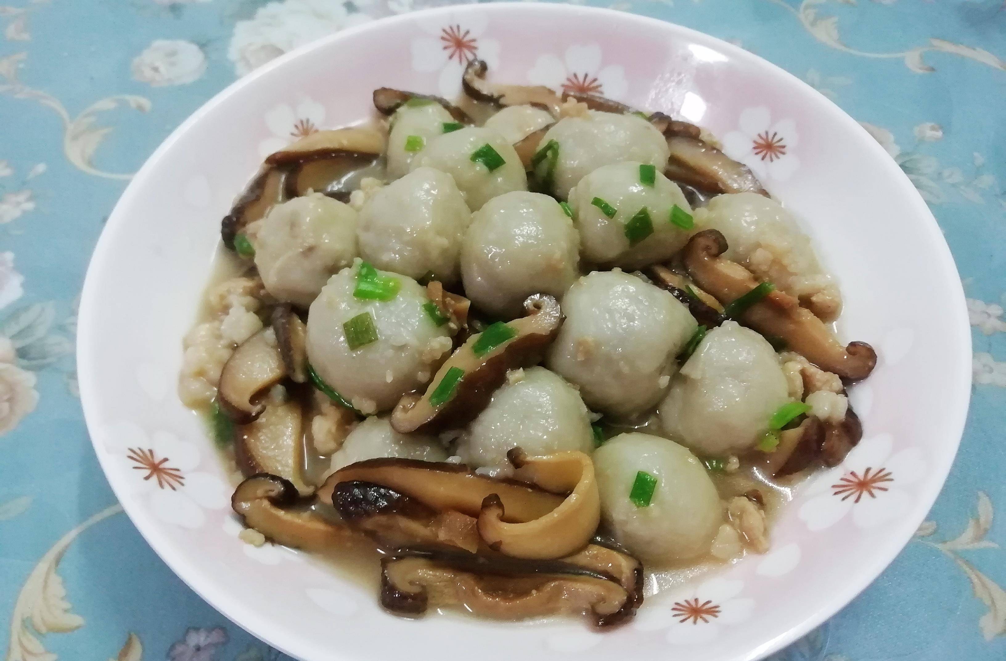 原创跟婆婆学做客家风味芋头丸子q弹香糯做法简单试一试你也会