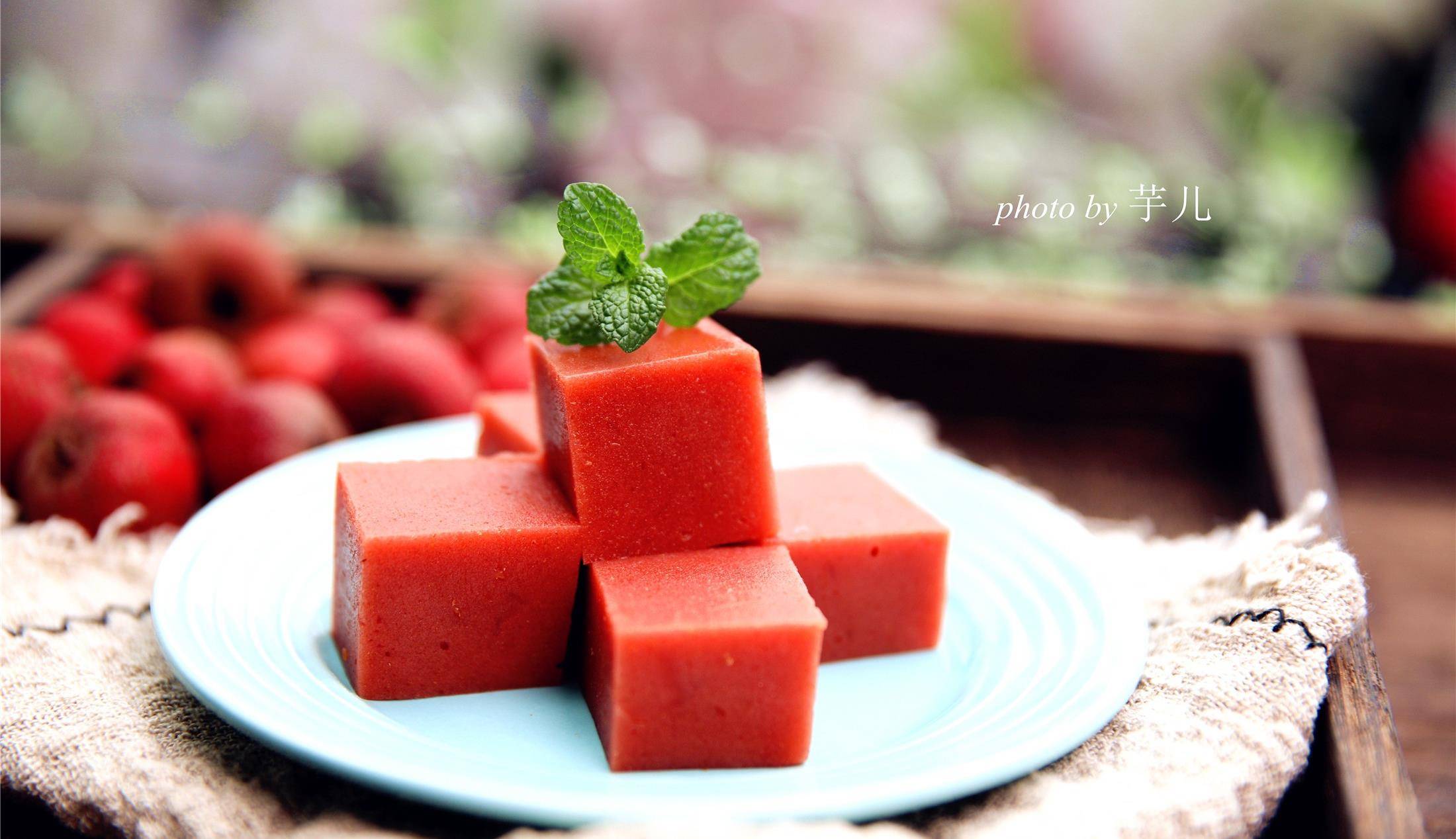 山楂糕别买了,教你在家轻松做,无添加,健脾开胃,孩子超爱吃_作用_老