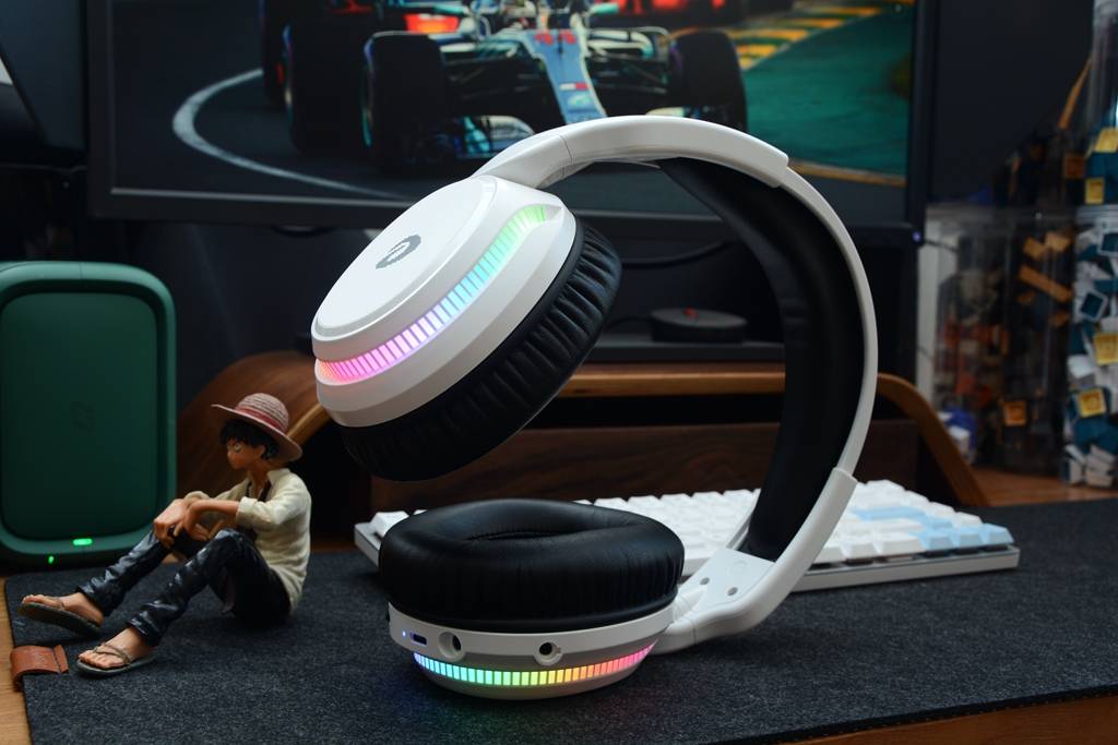 达尔优家族的颜值担当,A710 5.8G无线耳机开箱体验