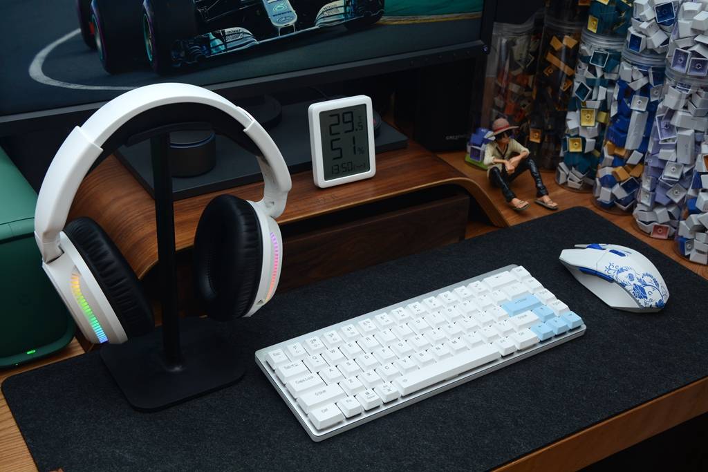 达尔优家族的颜值担当,A710 5.8G无线耳机开箱体验