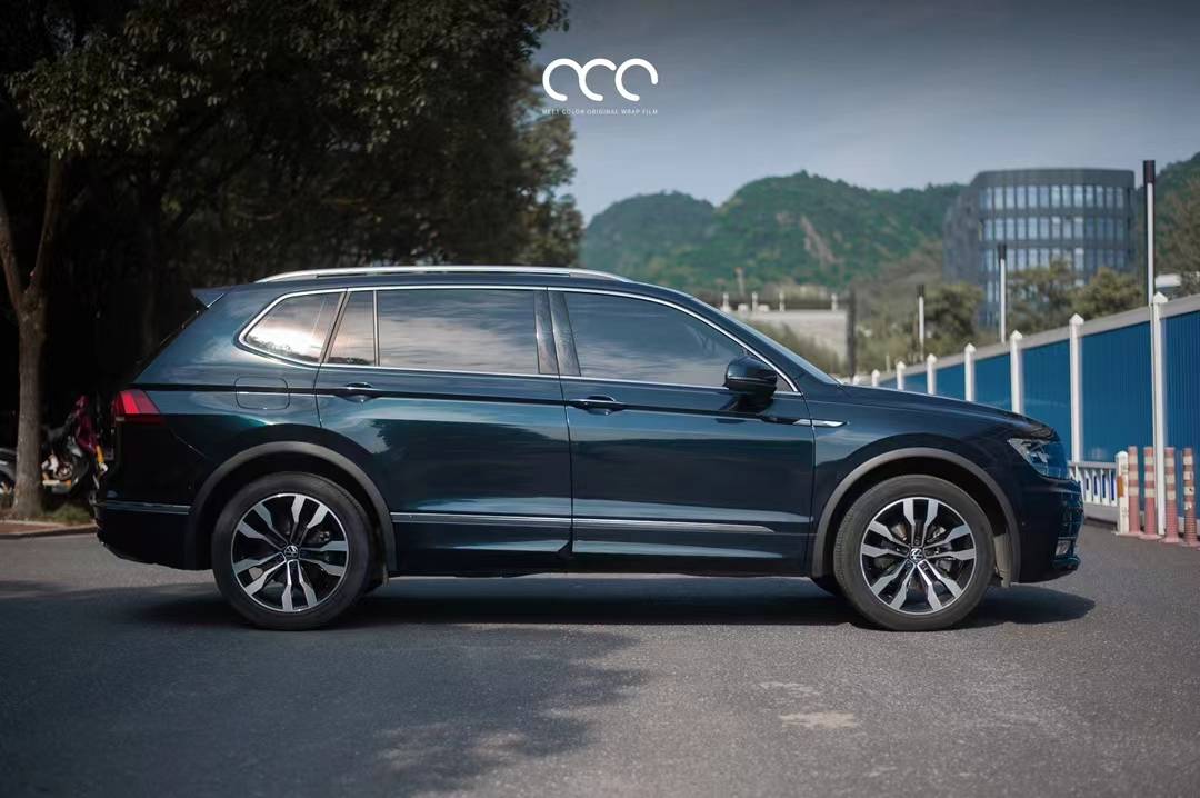 大众·途观l漫彩改色膜松石绿典藏版,清新不俗气的颜色_搜狐汽车_搜狐