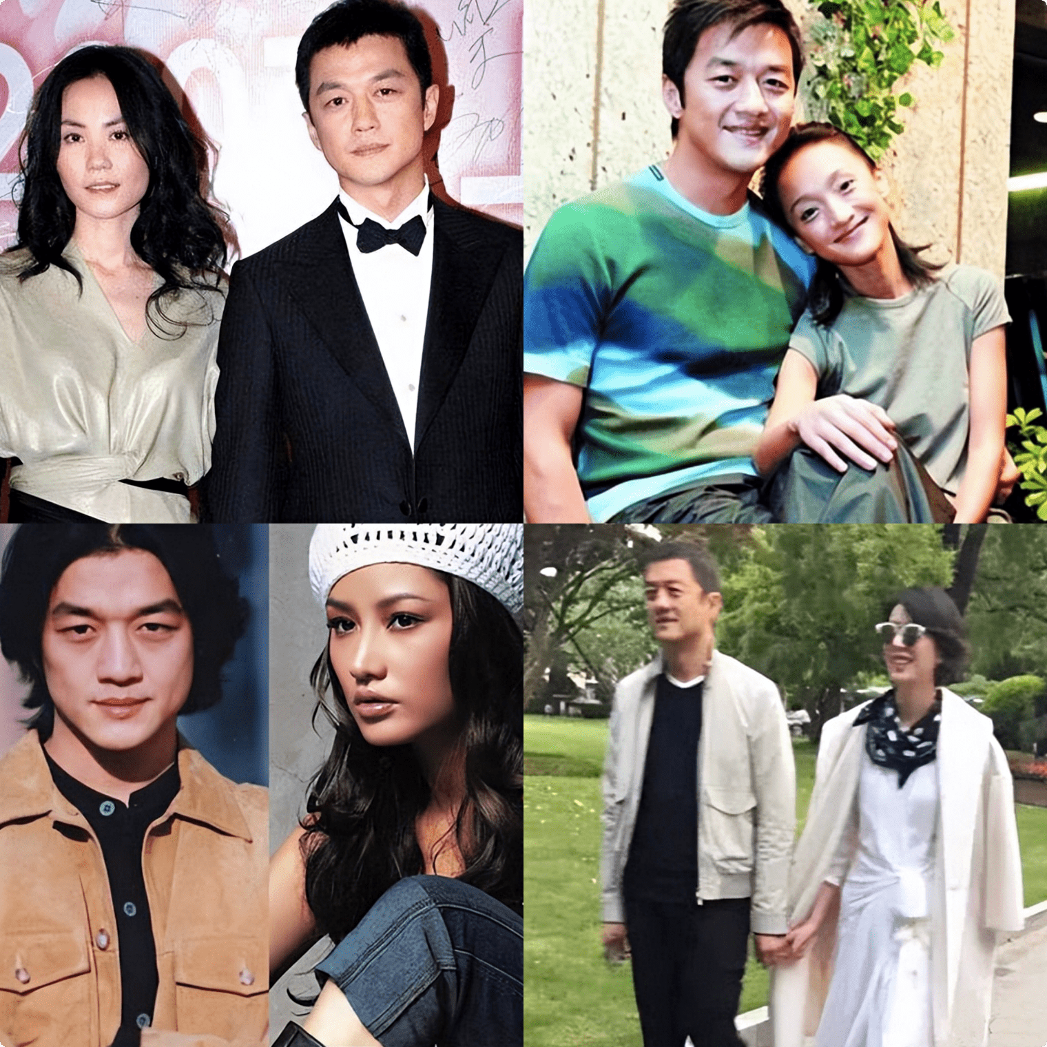 李亚鹏和娇妻饭后回家,海哈金喜产后4个月首现身