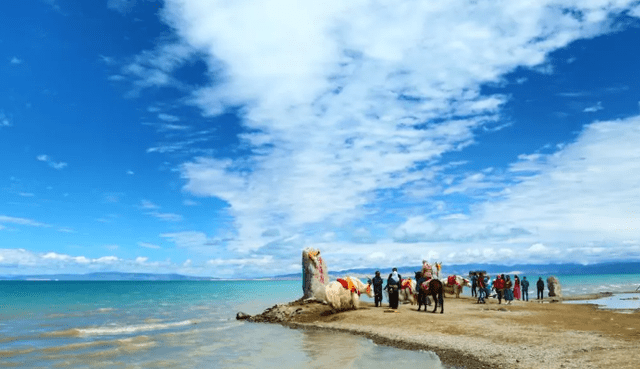 高原明珠，卑禾羌海！青海这一美景地，位于青藏高原，景色超美