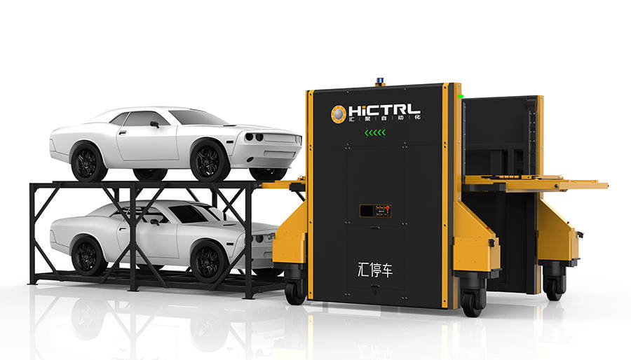 双层升降式智能停车机器人有哪些优势?_车位_新手_人们