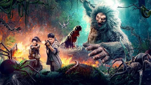 《大脚怪2》上映,探险小队猎杀巨兽遭团灭,网大版《金刚》来了