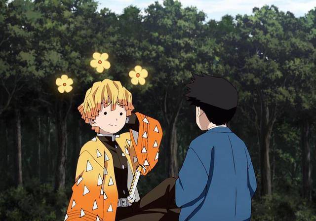 鬼灭之刃:"妹控"炭治郎为妹妹正名,善逸被祢豆子的颜值吸引_鬼舞_时候