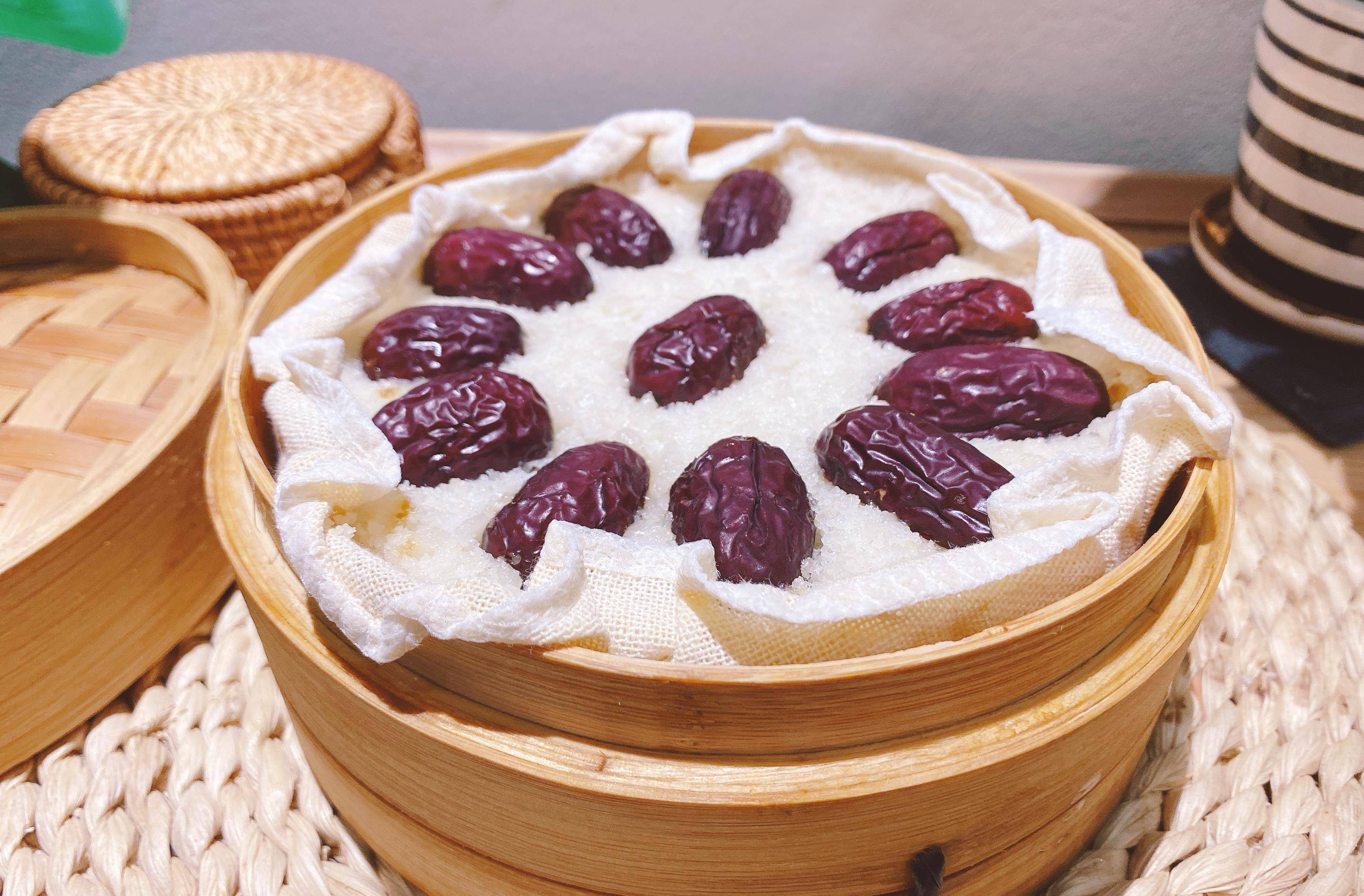 快过年了,教大家做年糕,上锅蒸一蒸,寓意年年高升,蒸蒸日上_步骤_加多