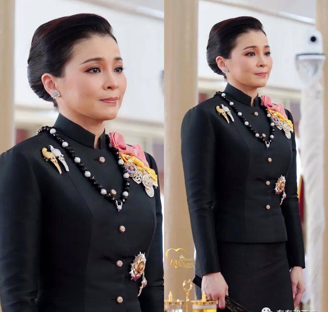 泰国王后身材发福珠光宝气她没有儿子能否镇住后宫