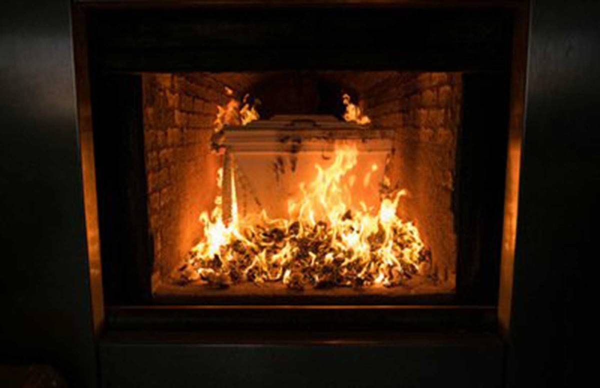 火化炉的温度图片