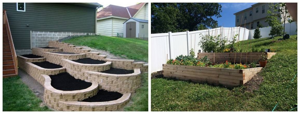 有下沉式庭院的真心建议做个阶梯式花坛浇水打理非常方便省力