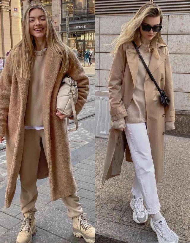 原创初冬穿对色彩才够美学会莫兰迪色系穿搭风格解锁高级温柔