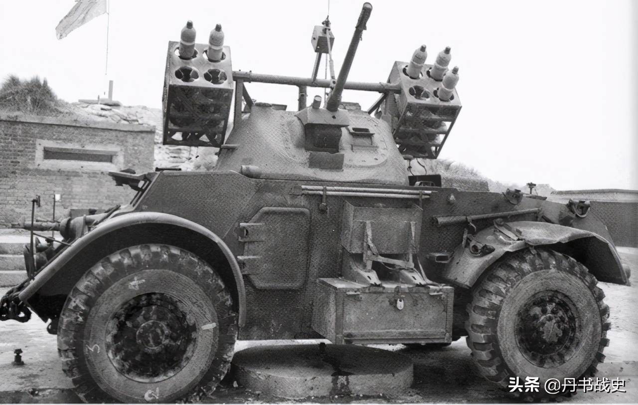 原创二战英国t17e1猎鹿犬装甲车失败的美国项目在英国玩出花样
