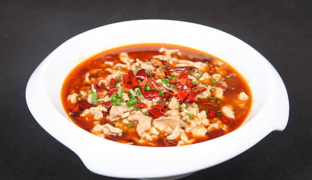 原创10块钱的里脊肉做一大盘水煮肉片麻辣鲜香再也不用去饭店吃了