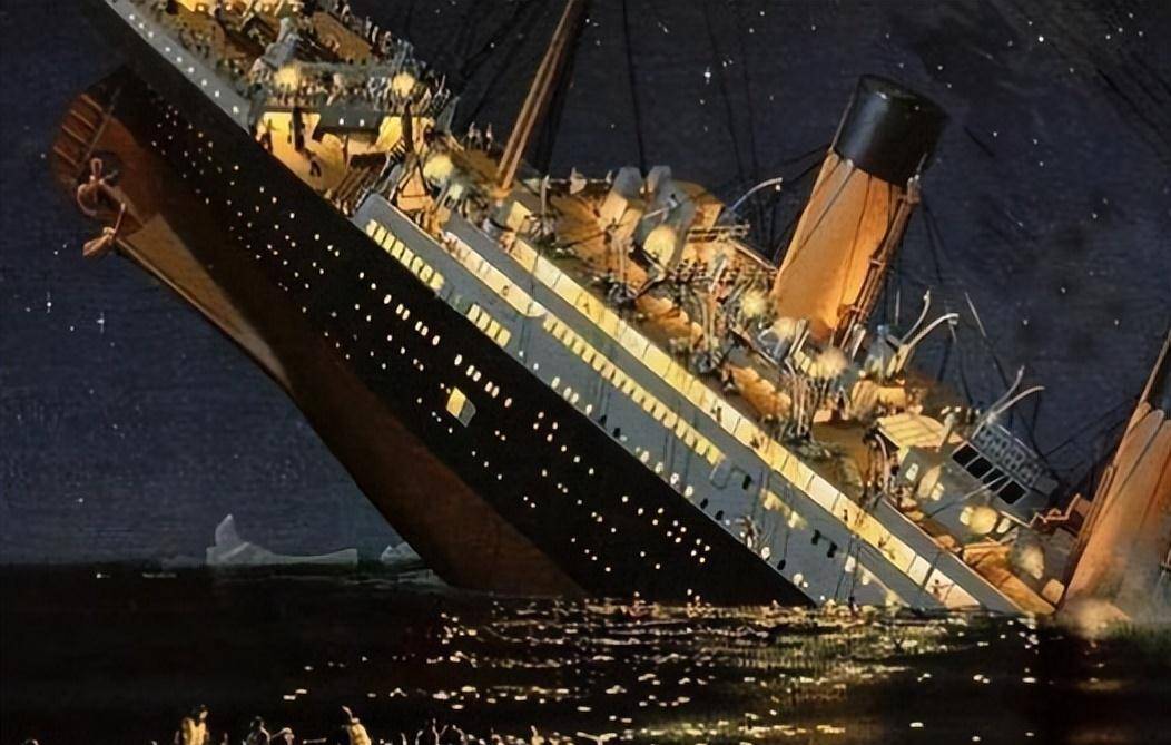 泰坦尼克号沉船打捞图片