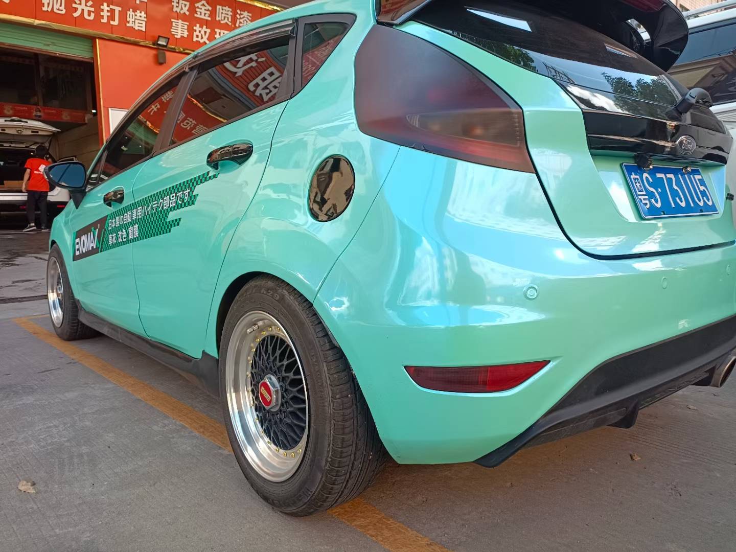 日本改色膜品牌-evomax易玛蒂芙尼绿,三伏天需要一抹绿