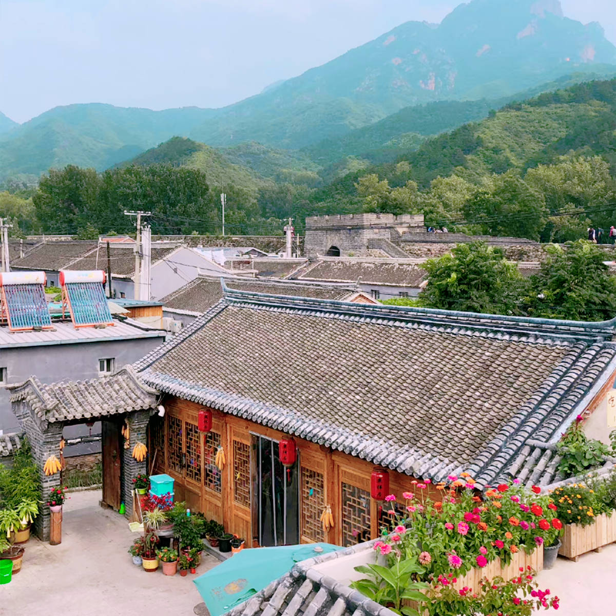 京除了古北水镇,还有明代古堡,门票免费生活着很多将领后代_遥桥峪村