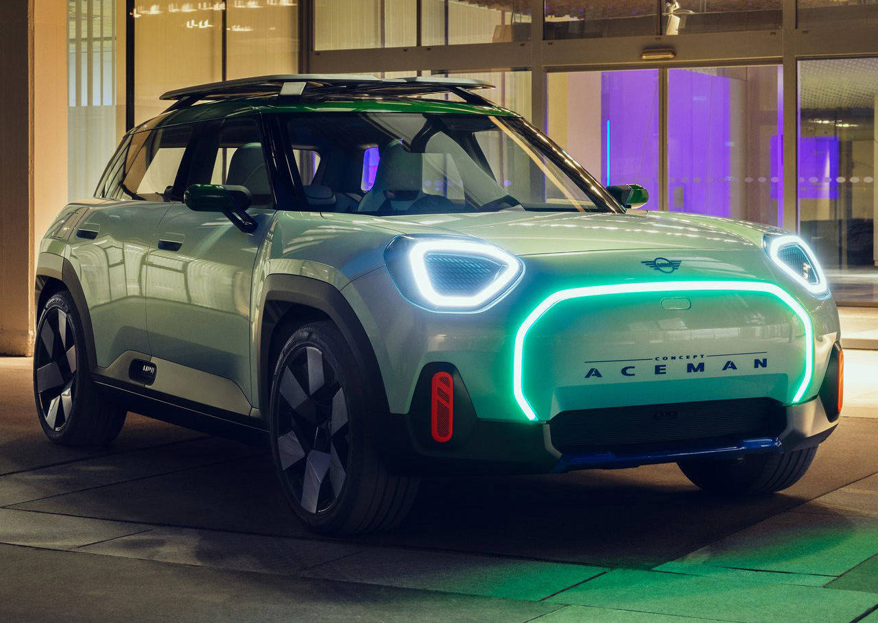 当英伦遇到赛博朋克纯电动mini来袭未来将国产你会考虑吗