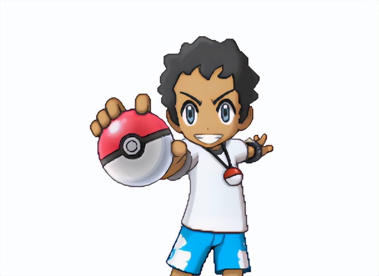 宝可梦最有前途的短裤小子小明有着挑战冠军的实力