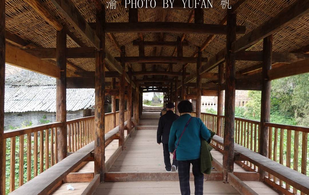 潼南文物地图：独一无二的长廊桥，建于乾隆年间，已有260年历史