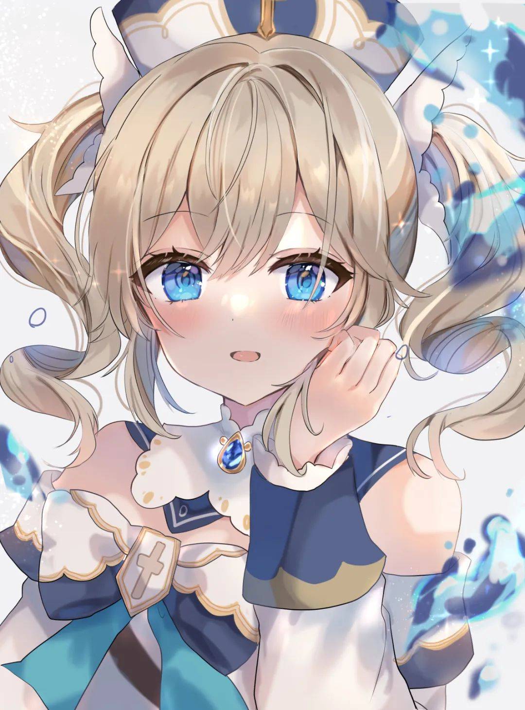 原神美图18芭芭拉冲鸭