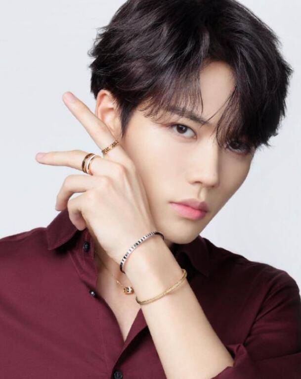 原创林彦俊帅气迷人搭配时尚首饰精致大气展现冷酷霸道的总裁范儿