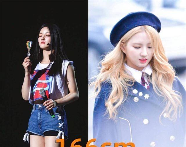 成团组合的最矮担当,npc尤长靖,the9是安崎,最矮的是火箭的她_身高_cm