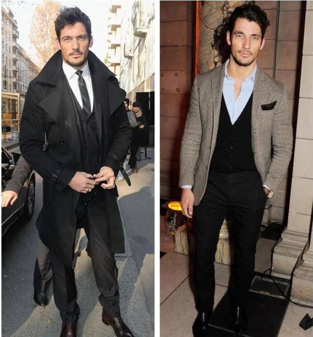 原创型男必修课超级男模davidgandy的西装穿搭术