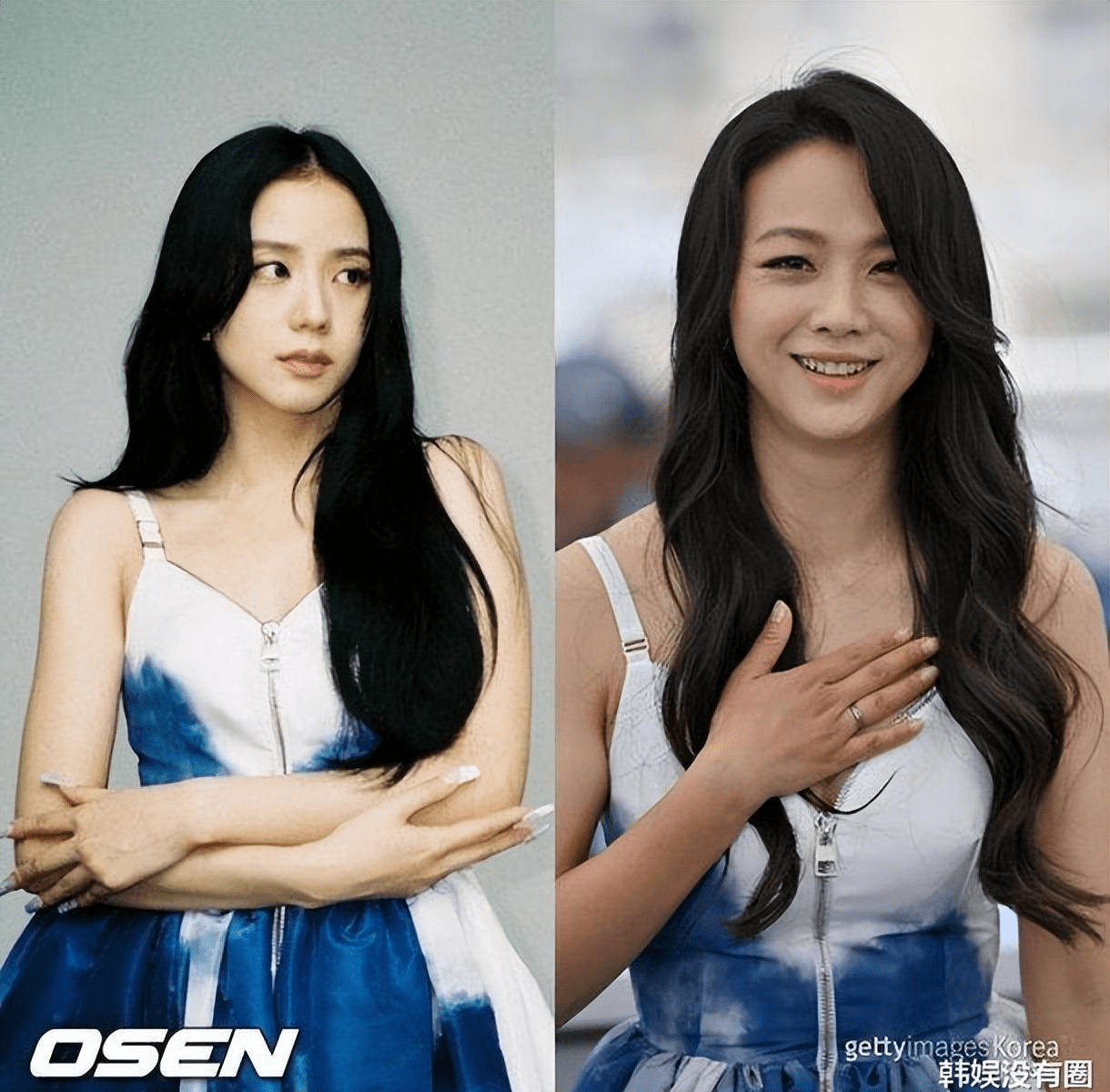 不止撞脸 Blackpink金智秀 汤唯还 撞衫 了 400万同款连衣裙 韩娱 裙子 视线 不止撞脸 Blackpink金智秀 汤唯还 撞衫 了 400万同款连衣裙 韩娱 裙子 视线