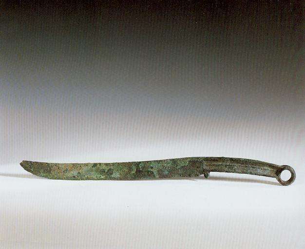 《三国演义》中的冷兵器——我国古代的古锭刀