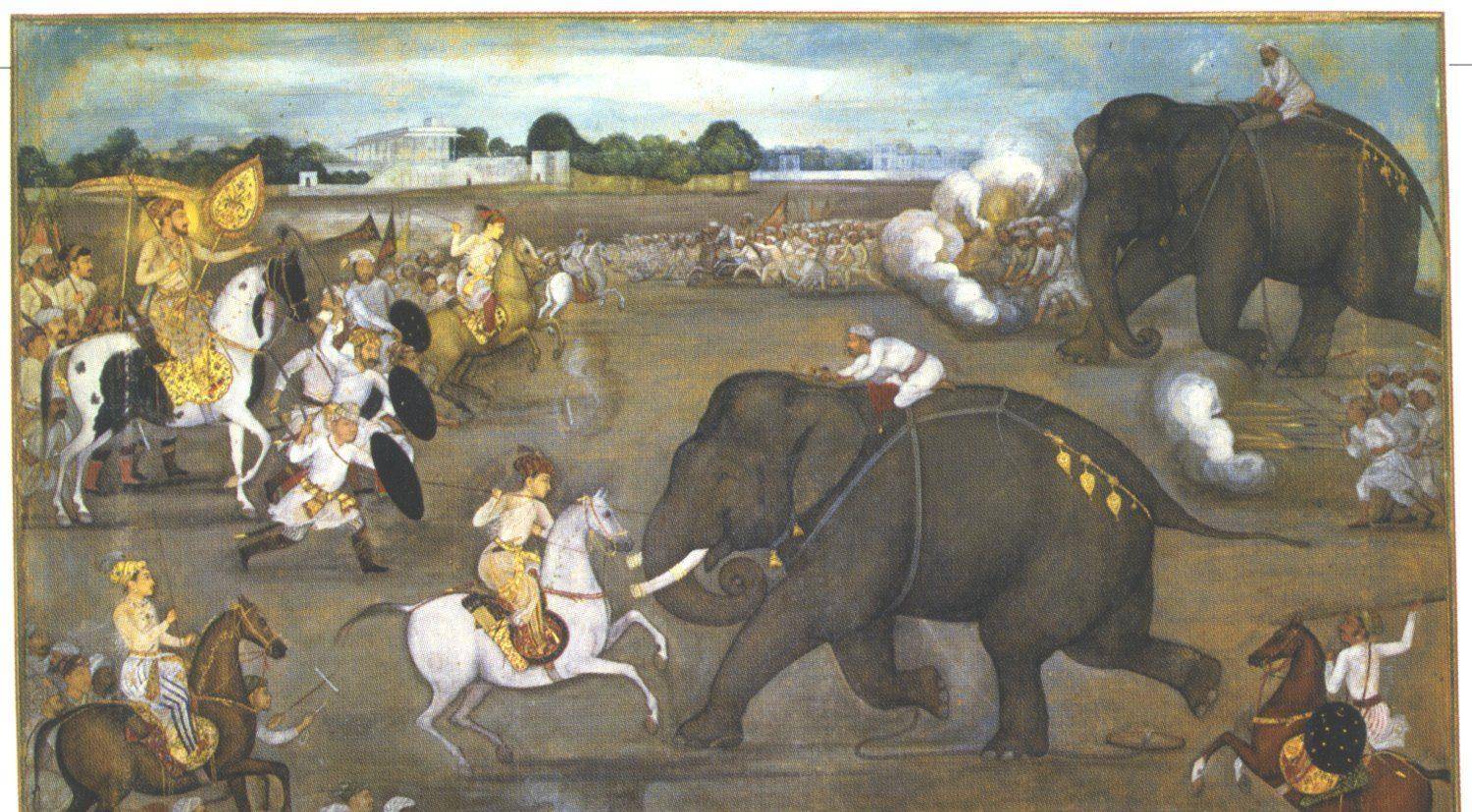 清缅战争缅甸大象图片
