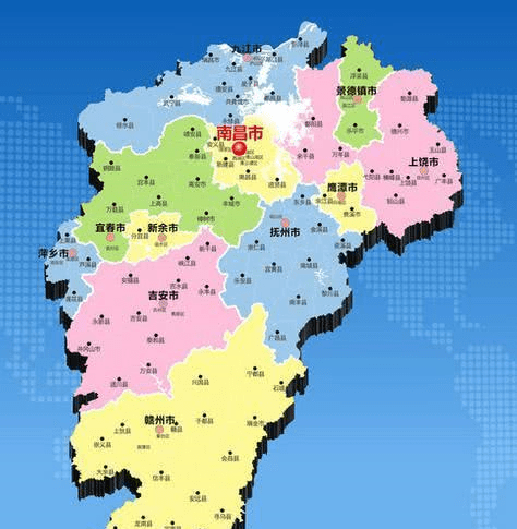 从地理位置来说,为什为啥江西在中国版图中间位置,西江西省西省按理说
