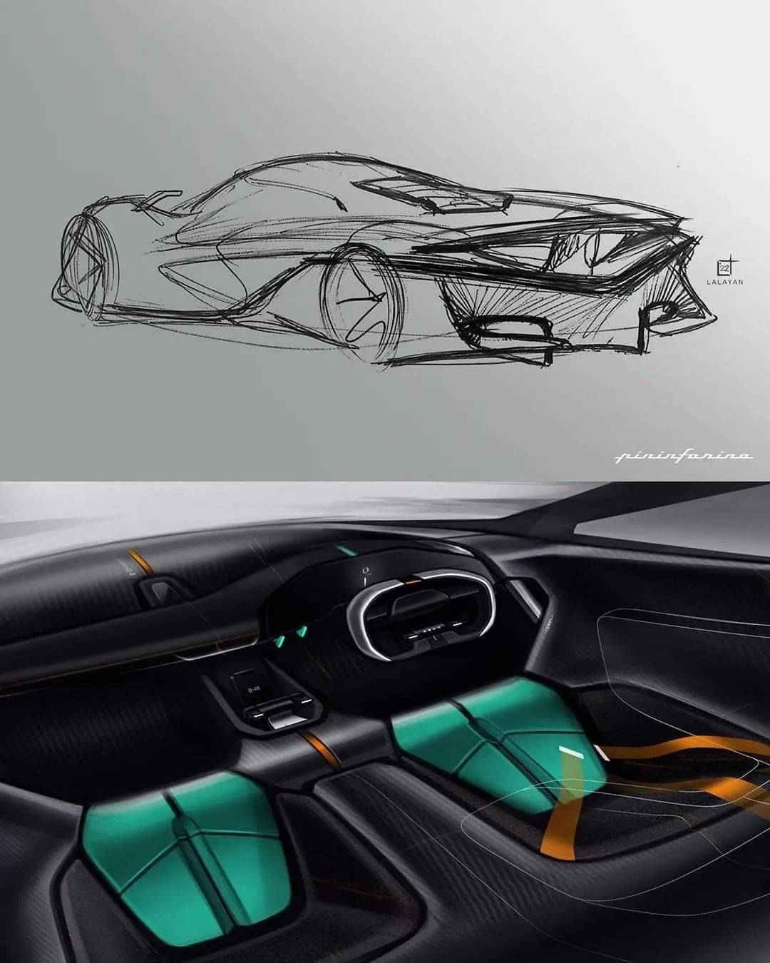 设计素材!分享汽车设计手绘图 效果图