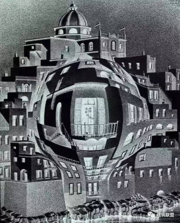 不可能的图形插画家埃舍尔创造的那些脑洞大开的作品