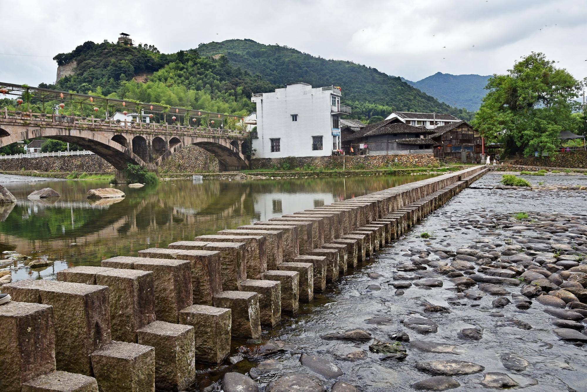 原创古村老街老宅苍南桥墩矴步头山水间的宝藏旅游地