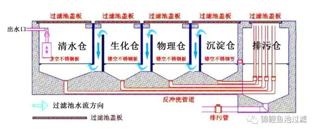 鱼池沉淀仓原理图图片