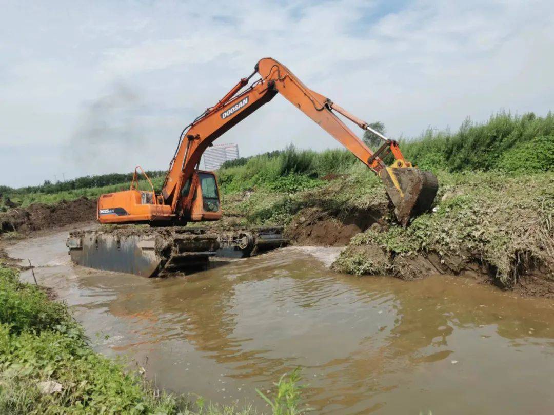 吉林經開區:未雨綢繆清淤疏浚 確保大汛排水安全_九站街道_河道_工作