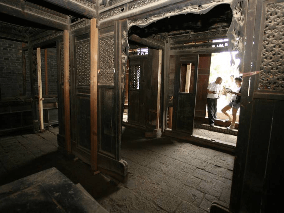 集建筑、雕刻、绘画于一体的明代建筑瑰宝:公输堂_重楼_天宫_斗拱