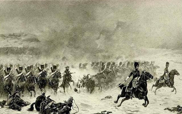 “帝国”该骑兵团曾在滑铁卢战役中掩护拿破仑逃跑，号称“不败之军”