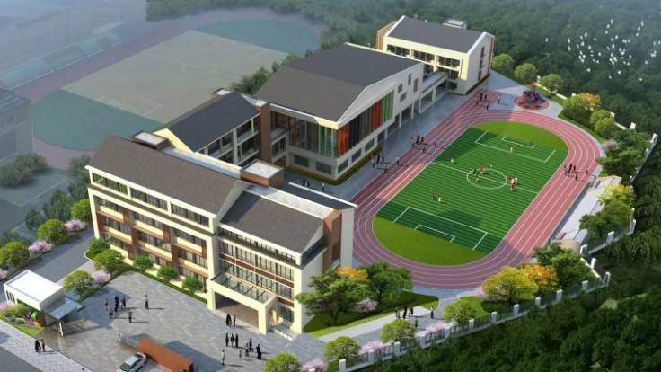 尚品丨衢州市新华第二小学:"大城"和"小院"_空间_公园_校园
