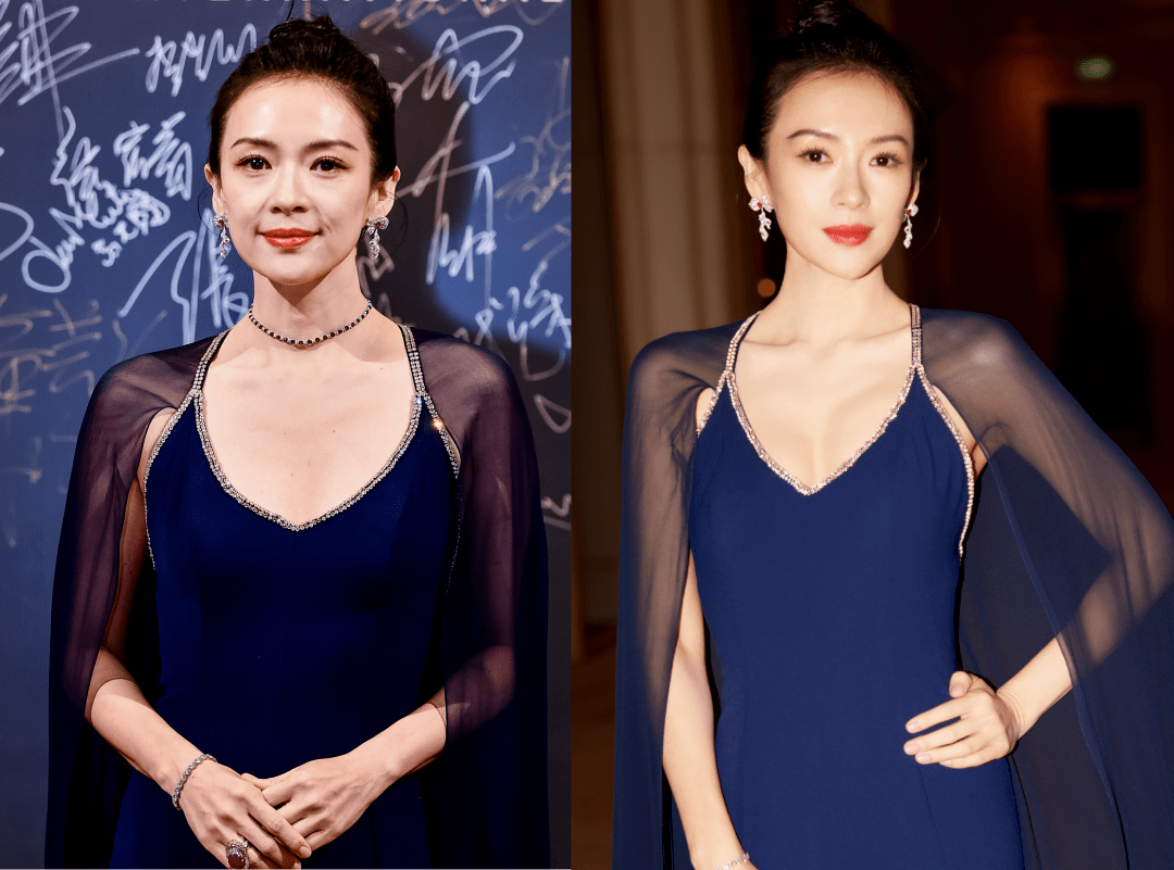 章子怡刘亦菲曾黎同场比美,没想到跟精修图差别最小的是章子怡
